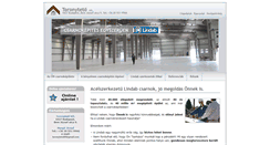 Desktop Screenshot of csarnokepito.hu